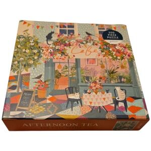 Galison AFTERNOON TEA 500 piece puzzle jigsaw COMPLETE